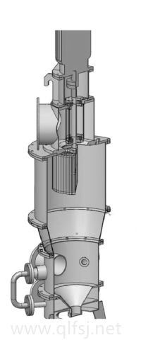 MQL系列氣流粉碎機結構圖